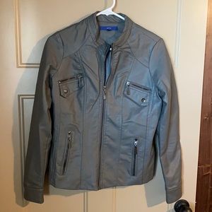 Apt 9 faux leather moto jacket